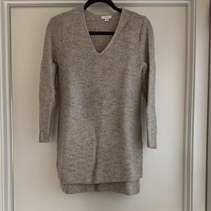 J. Jill V-Neck Sweater - Beige